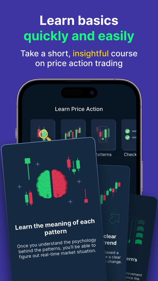 #1. Candlestick Patterns T-Cake (iOS) 由: Viacheslav Krivonosov