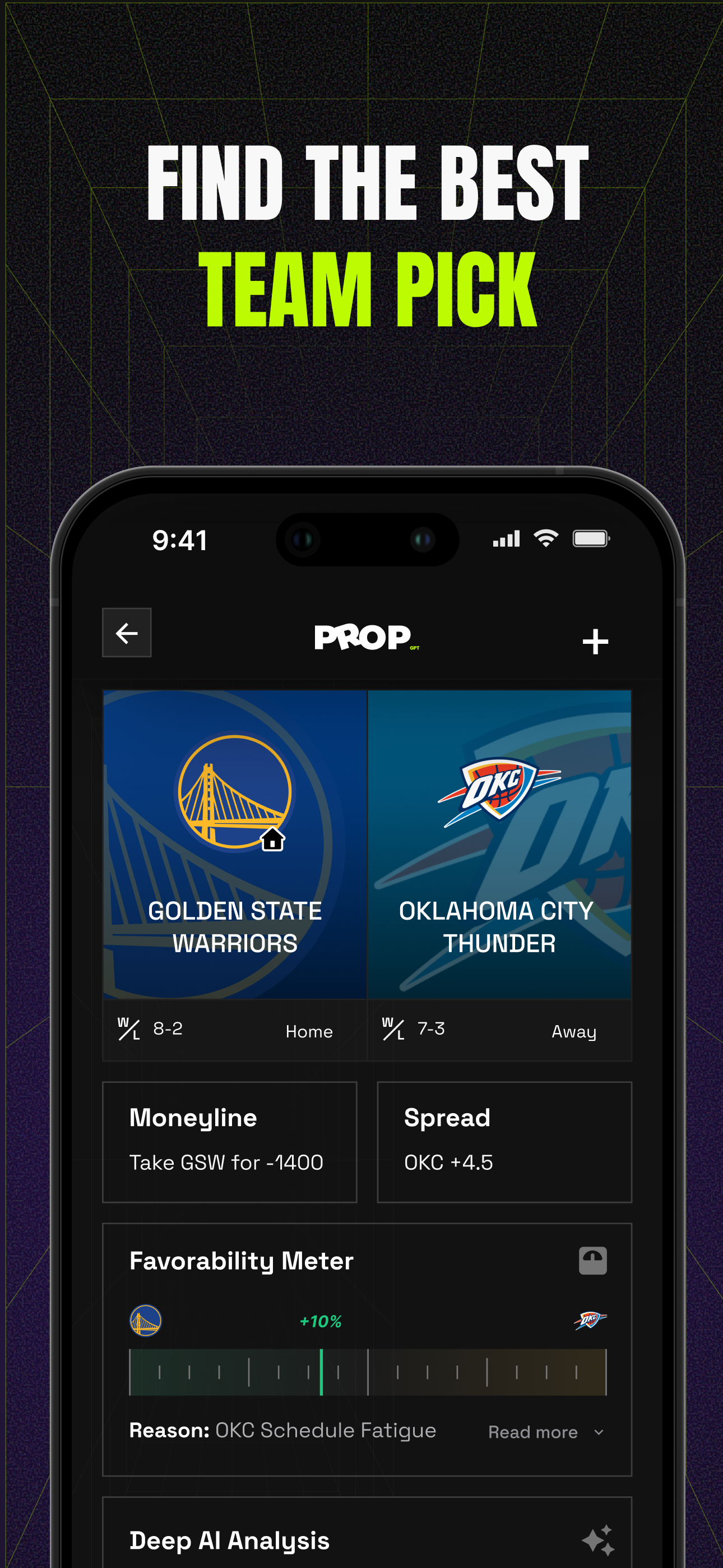 PropGPT: AI Sports Picks screenshot 4