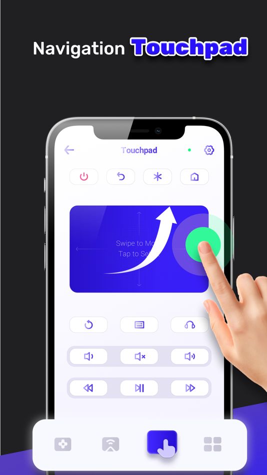 #4. Smart TV Remote App for RK (iOS) By: Pin Creation Technology Co., Ltd.