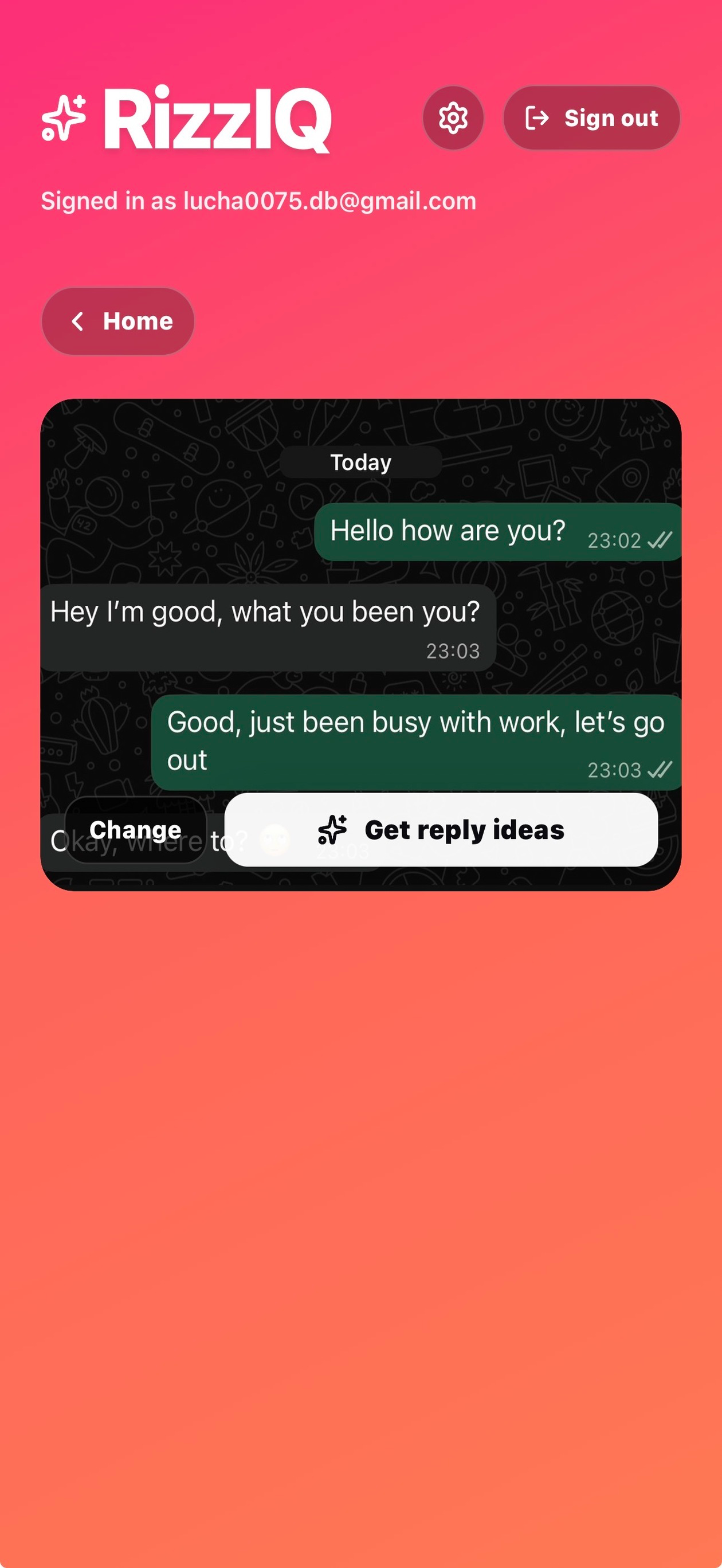 RizzIQ Response Helper screenshot 6