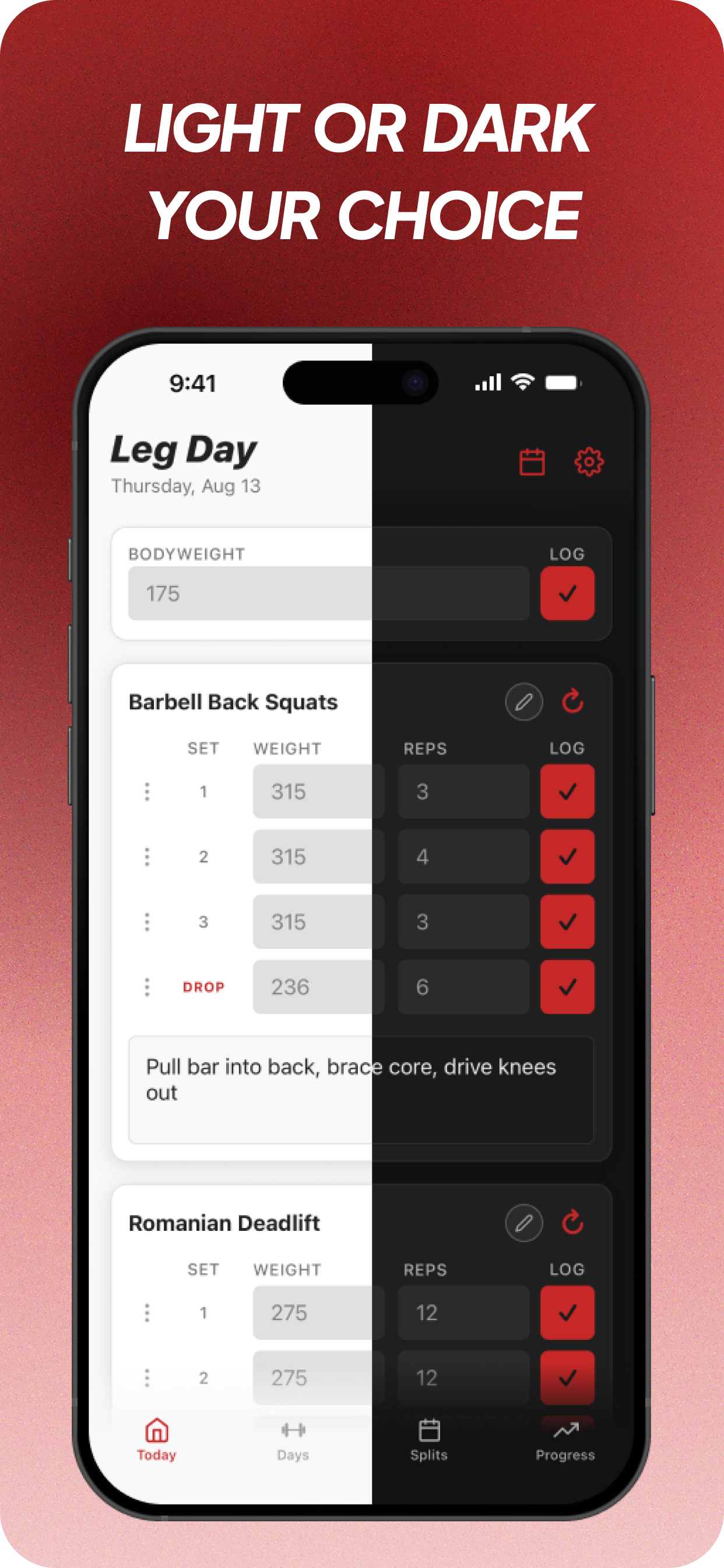 Workout Tracker - SimpleSplit screenshot 6
