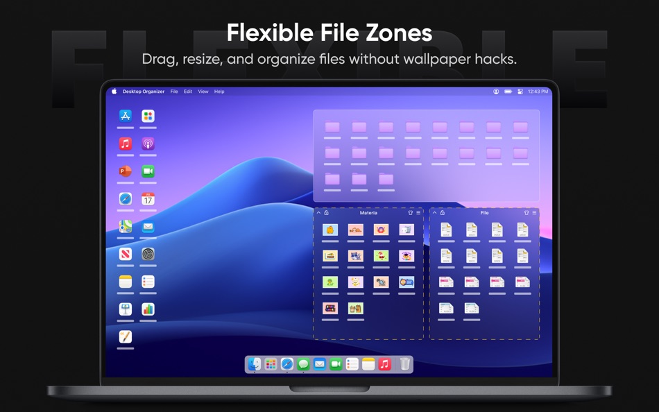#3. Desktop Organizer - File Zones (macOS) Podle: 建利 陈