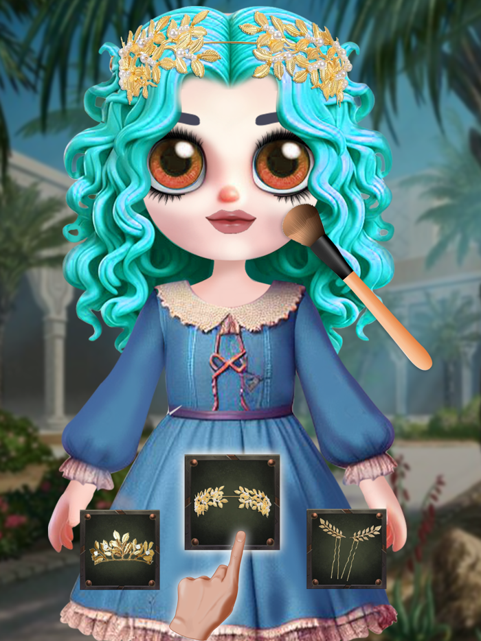 人形修理変身ゲーム