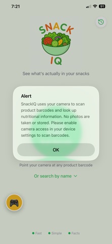 SnackIQ screenshot