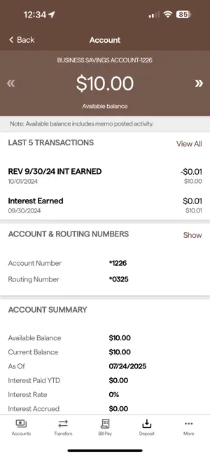 Mobile Fannin Bank screenshot 1