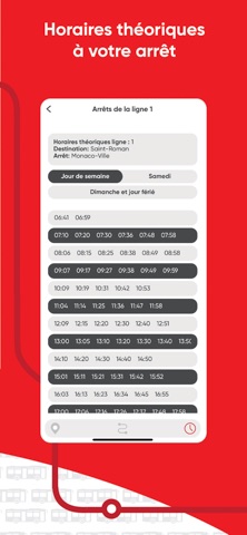 Monaco Bus iPhone screenshot