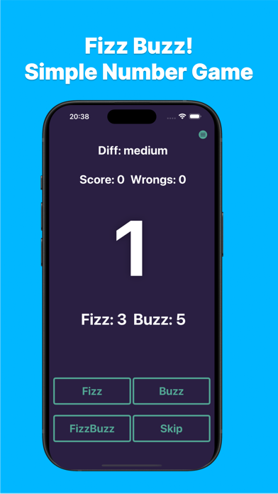 RandomFizzBuzz app screenshot