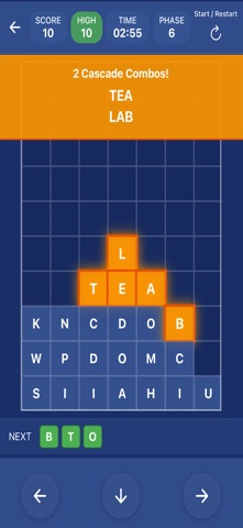 Letter Cascade: Falling Words Screenshot 8 of 10