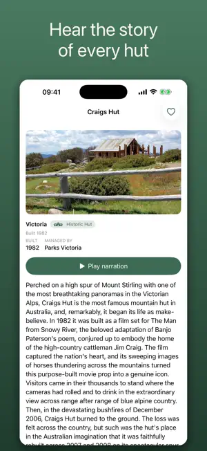 Alpine Huts Australia screenshot 1
