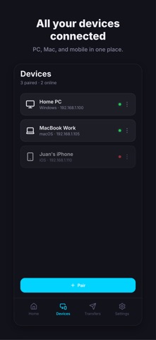 EasyShare - Share Files Fast iPhone screenshot