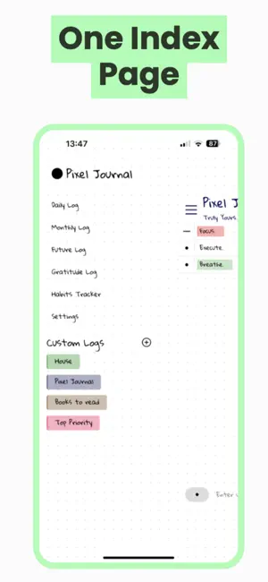 Pixel Journal screenshot 1
