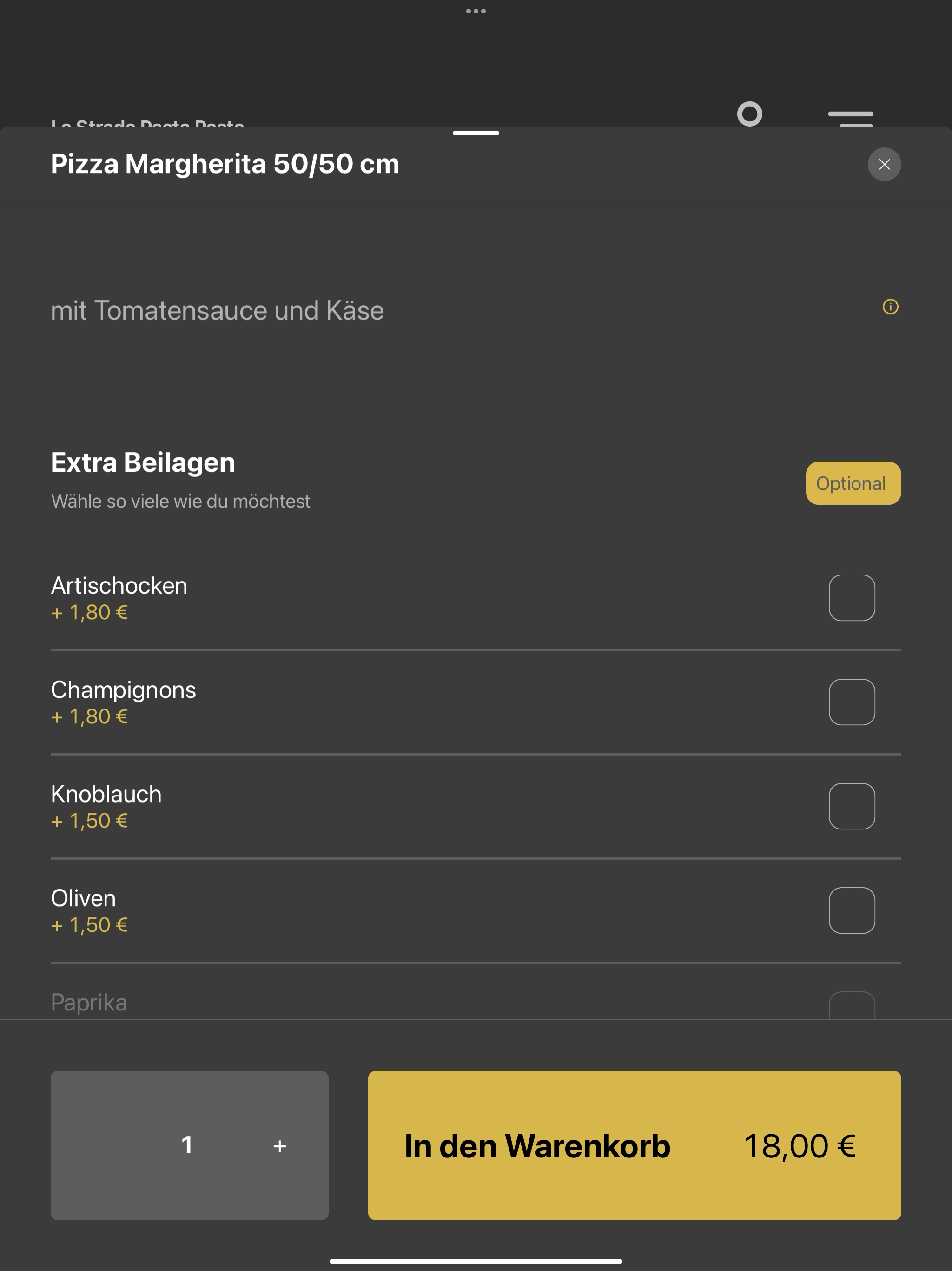 La Strada Pasta Pasta screenshot 8