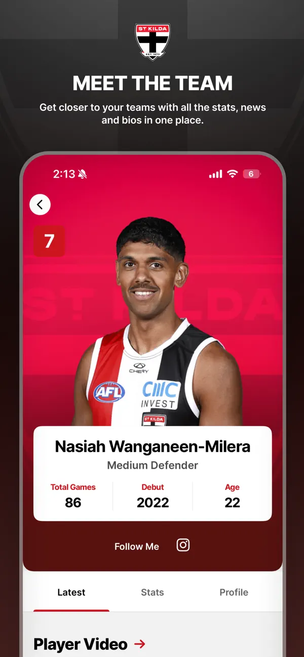 Screenshot #3 pour St Kilda Official App