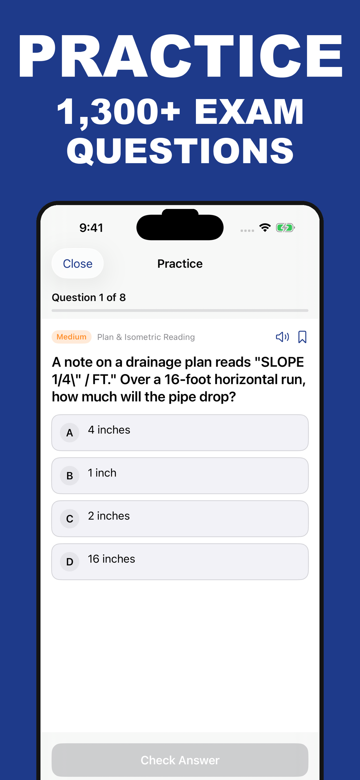 Plumbing Exam Prep 2026 screenshot 4