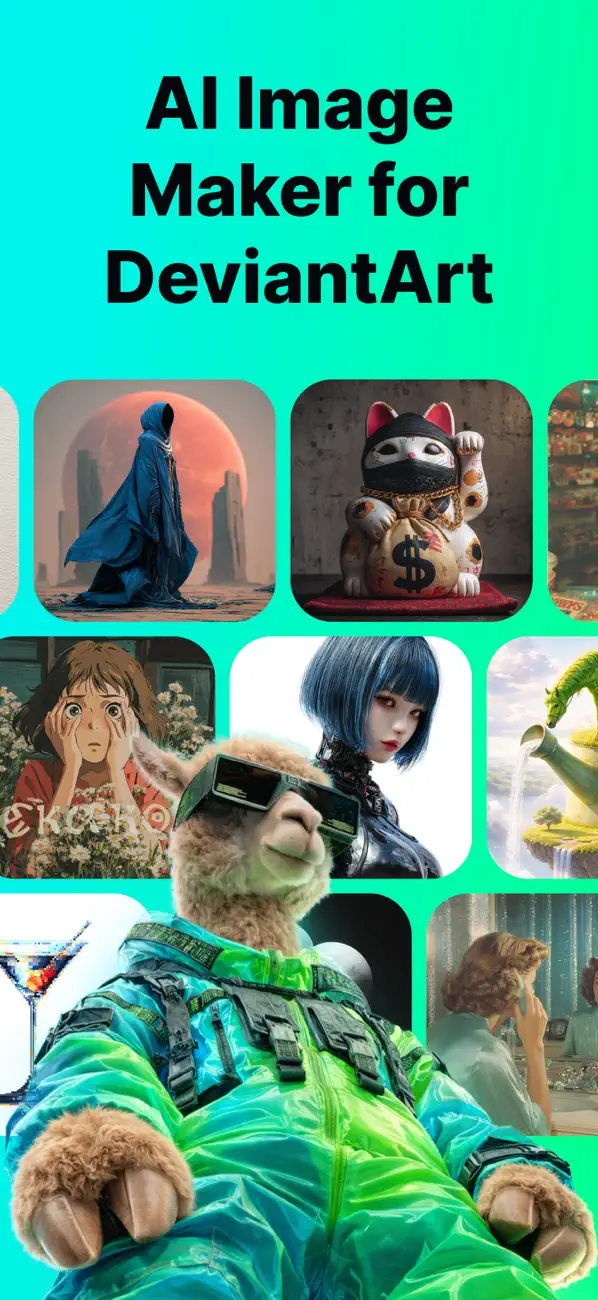 Screenshot #1 pour AI Image Maker for DeviantArt