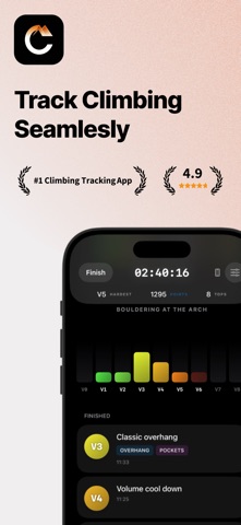 Climo - Climb Boulder Tracker screenshot