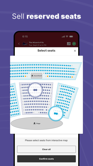 GoFan Box Office Screenshot