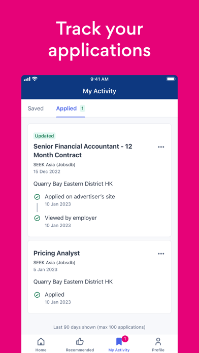 Jobsdb Job Search & Career Screenshot