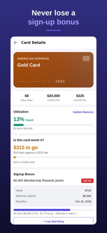 Credit Card Central Screenshot 4 of 6