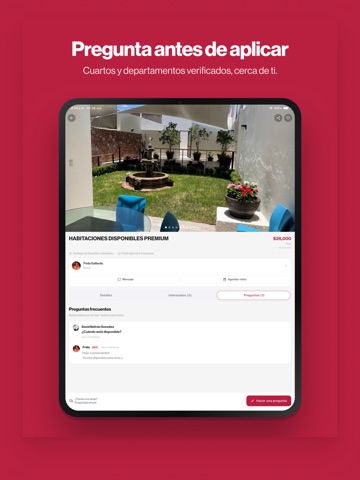 Belong iPad screenshot