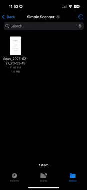 Simply Scan screenshot 5
