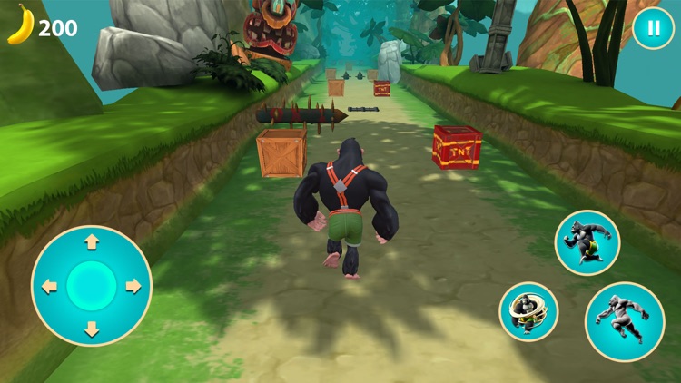 Gorilla Runner! Endless Spin screenshot-5