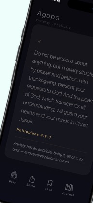 Agape: Daily Scripture Widget screenshot 1