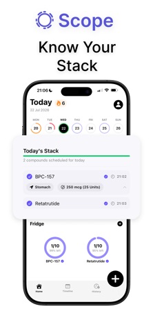 Scope - Health Tracker Screenshot 1 of 6