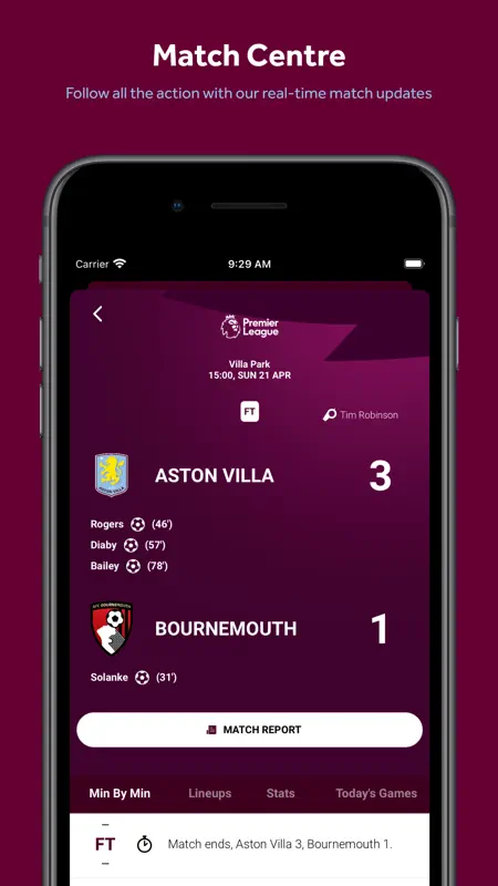 Aston Villa FC screenshot 6 of 7