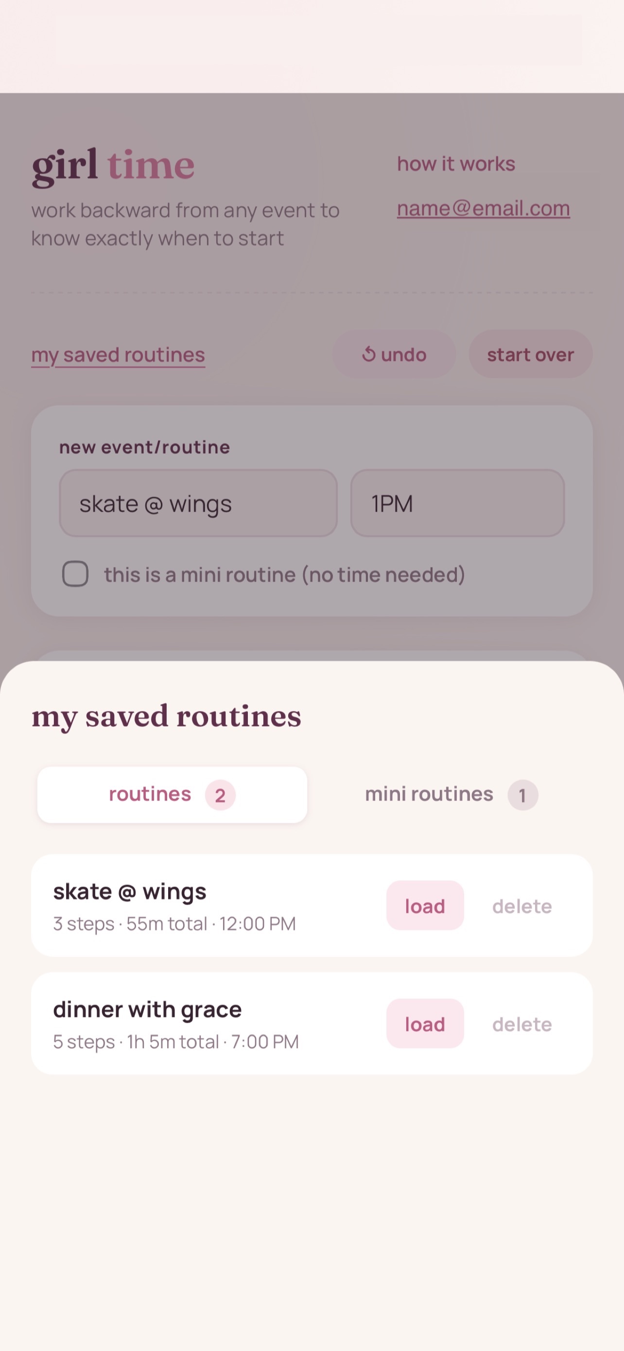 Screenshot 6 of girl time: reverse planner