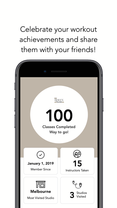 Queen Pilates iPhone screenshot 4 - Health & Fitness app