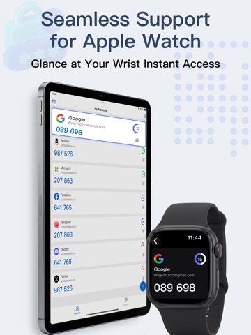 Authenticator App: 2FA & Cloud iPad screenshot