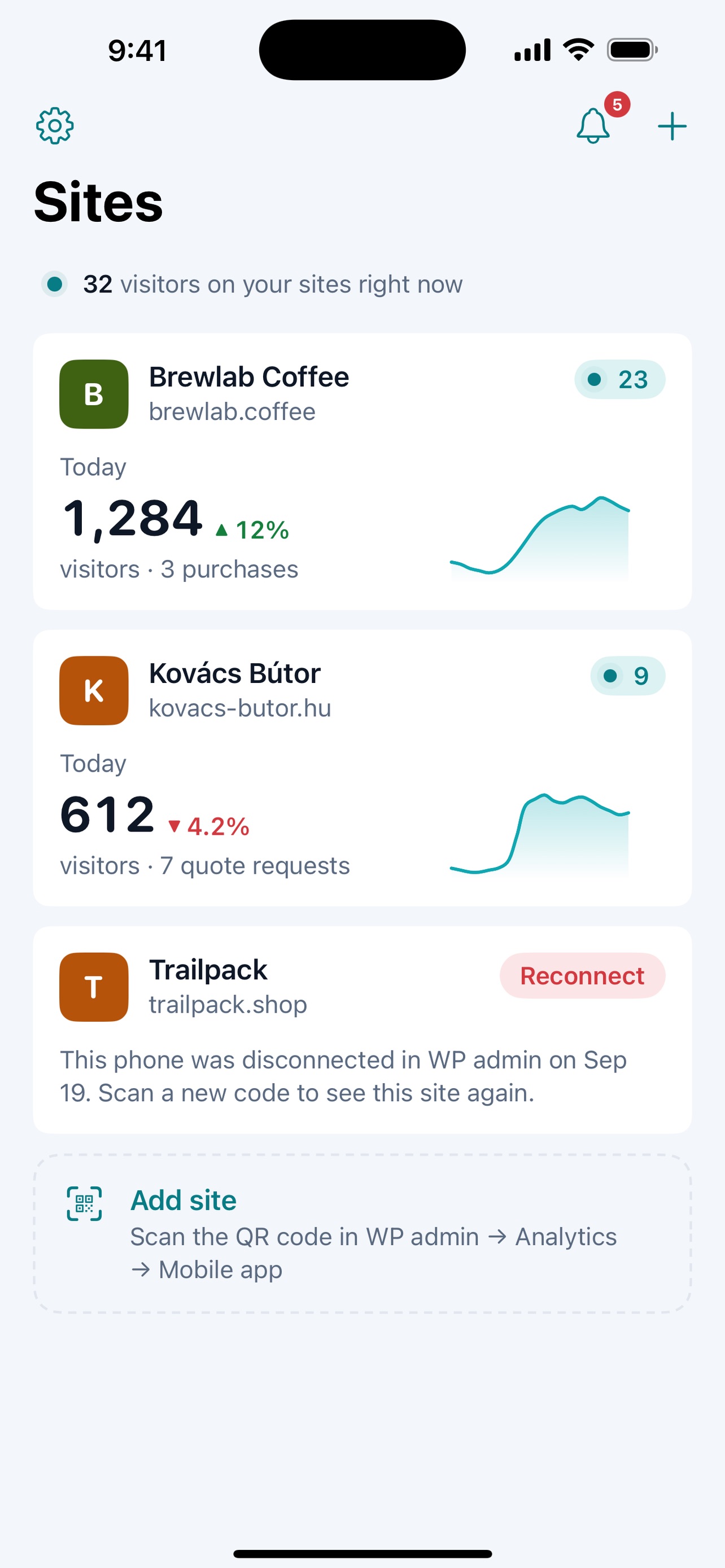 Screenshot 1 of Must-Have Analytics