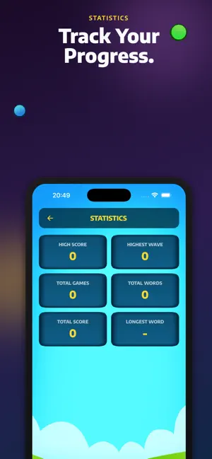 Letter Rain: Falling Word Game screenshot 3