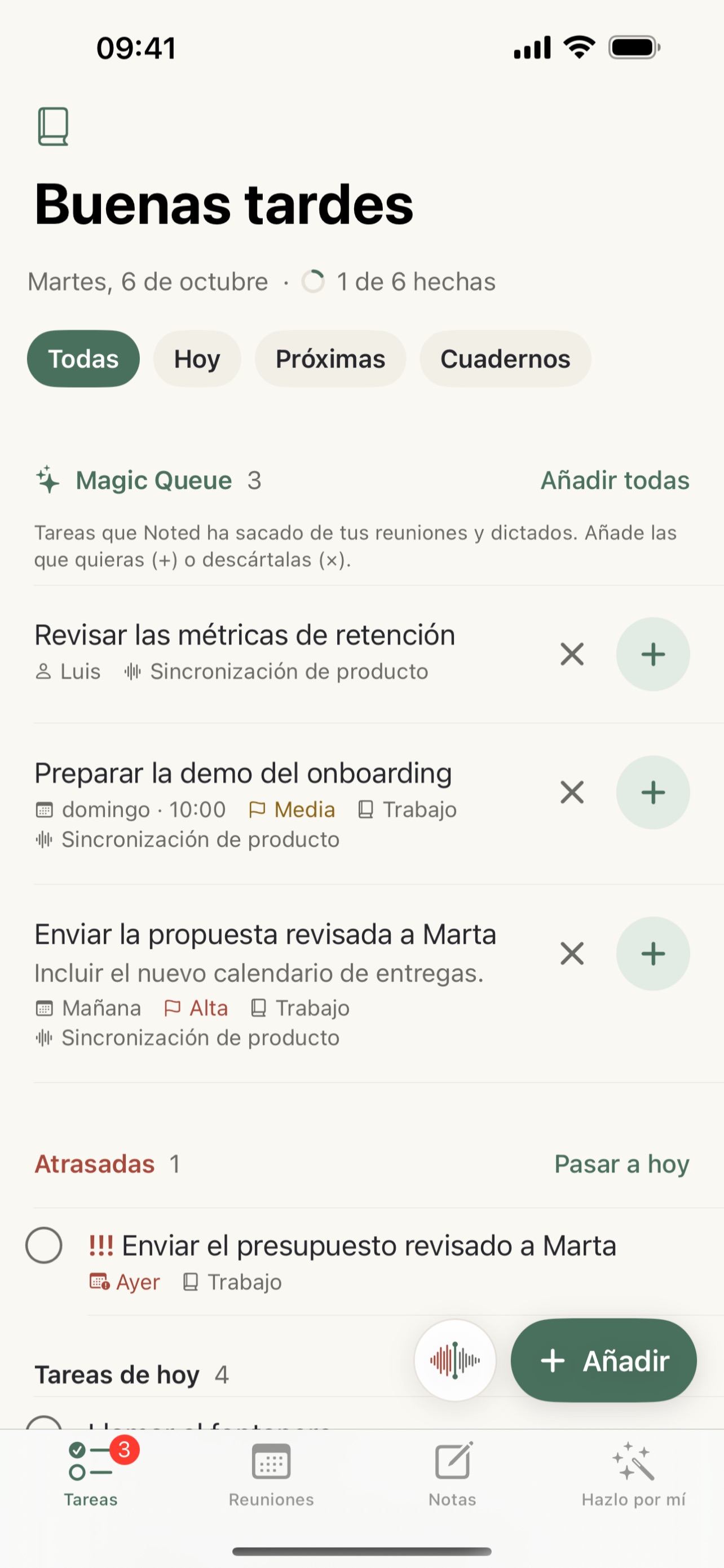 Screenshot 4 of Noted AI