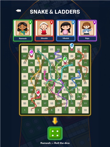 Ashta Chamma: Ludo & Snakes iPad screenshot