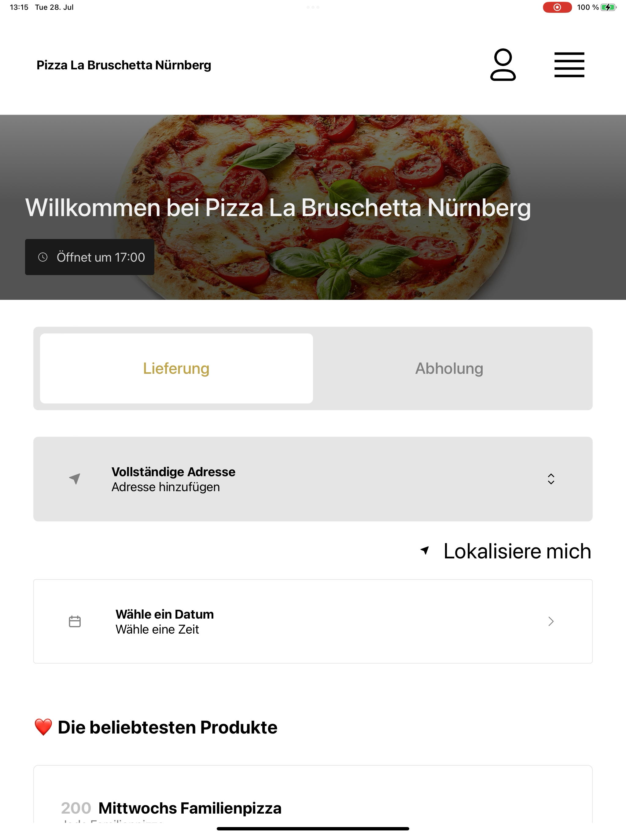 Pizza La Bruschetta Nürnberg screenshot 11
