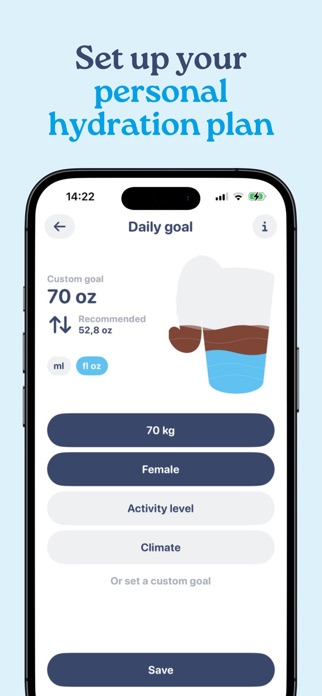 The Best Water Tracker Screenshot 6 of 8