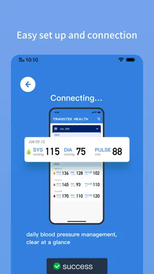 Transtek Health screenshot 2