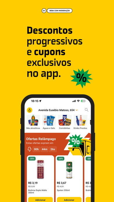 Zé Delivery de Bebidas iPhone screenshot 2 - Food & Drink app