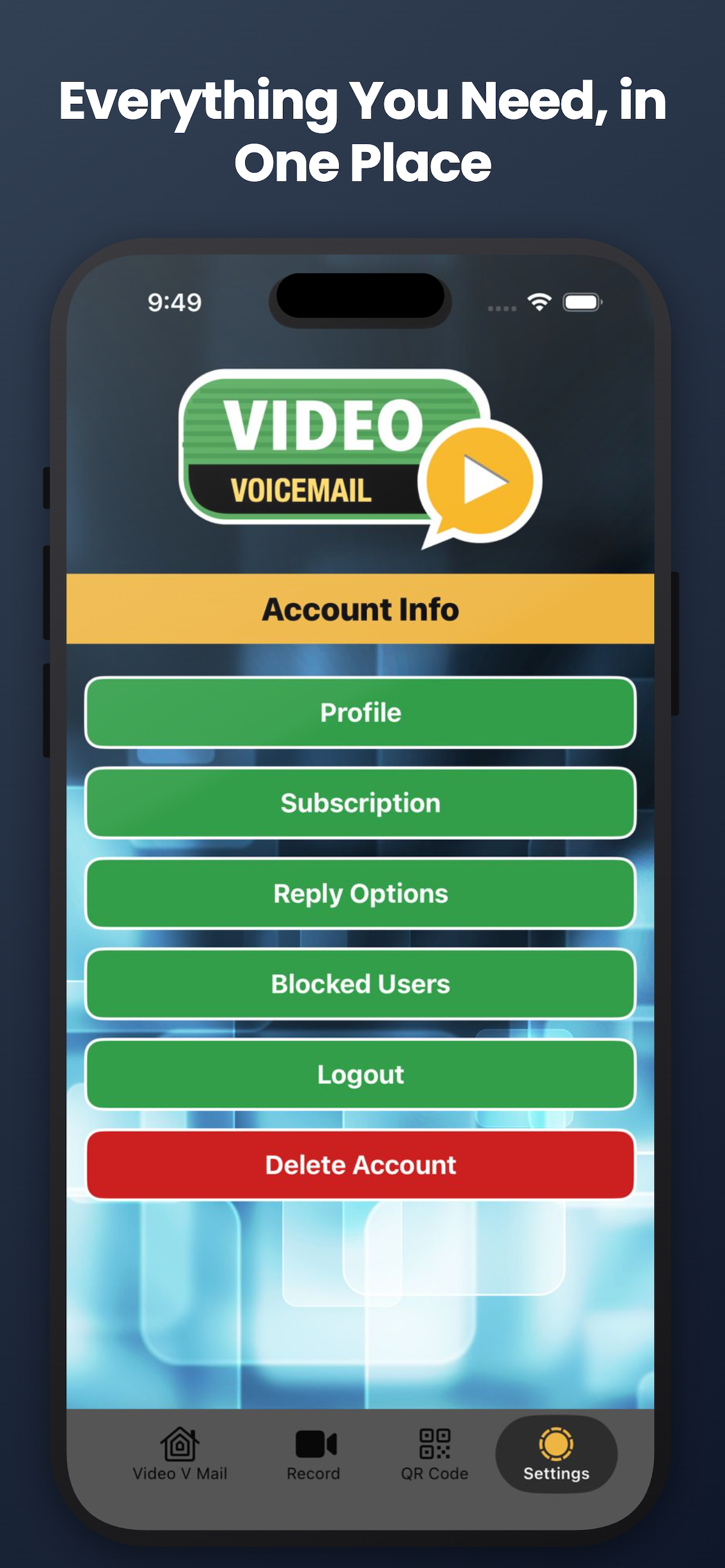 Video Vmail screenshot 2