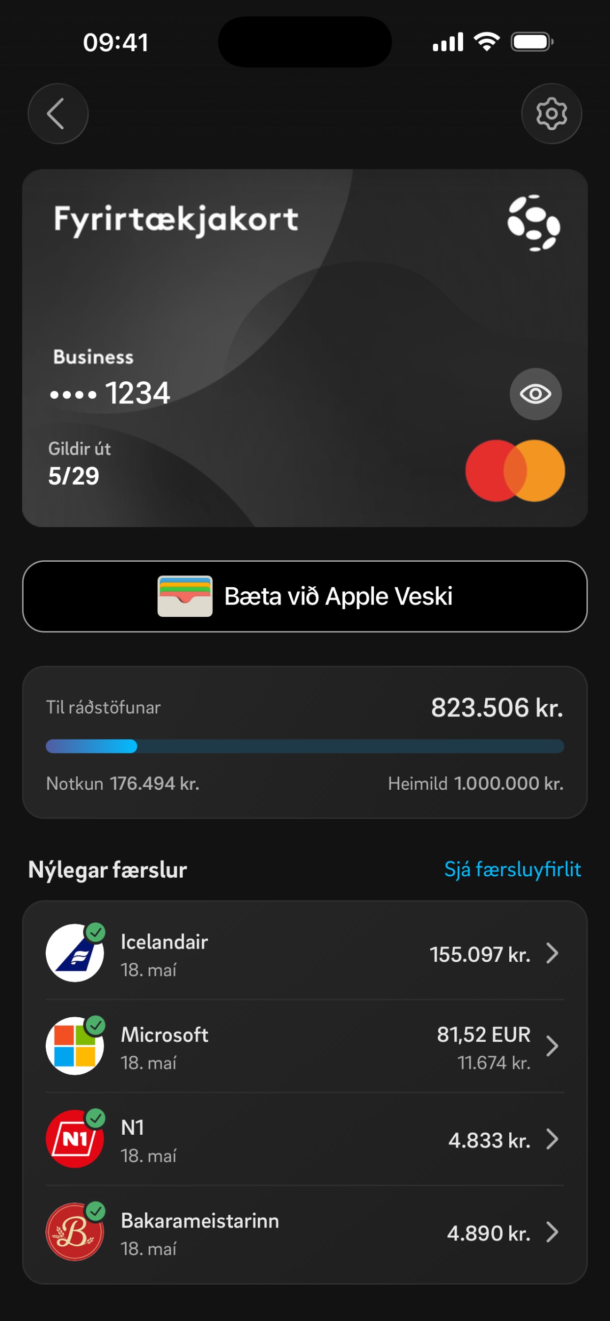 Screenshot 2 of Síminn Pay Business