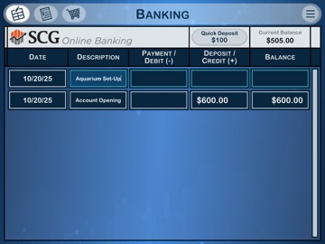 Transaction Trainer Enterprise iPad screenshot
