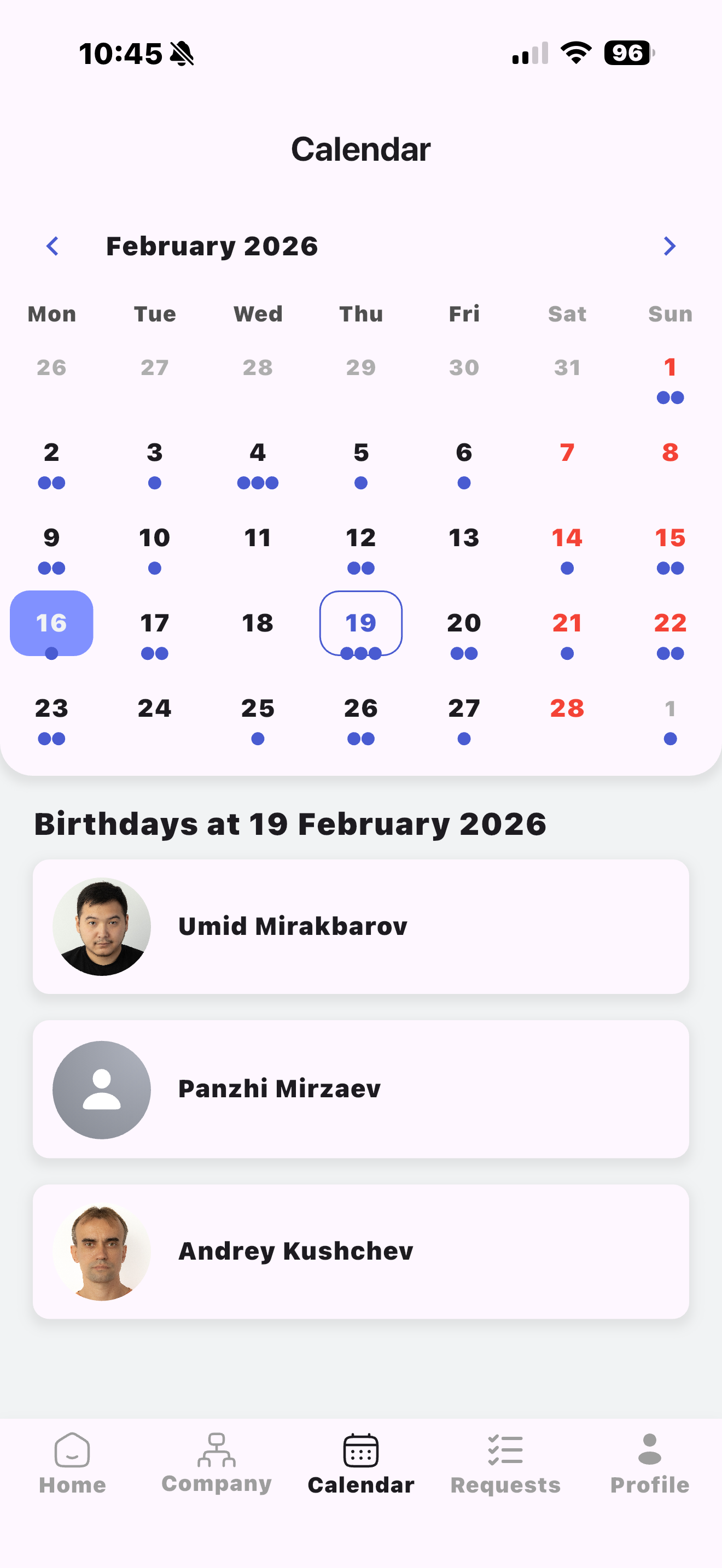 Staffly ET screenshot 3