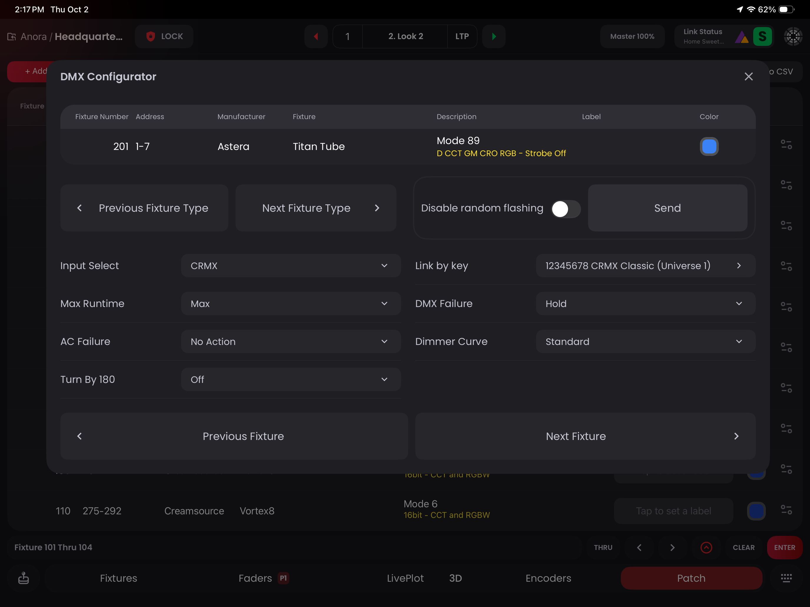 Blackout Lighting Console screenshot 7