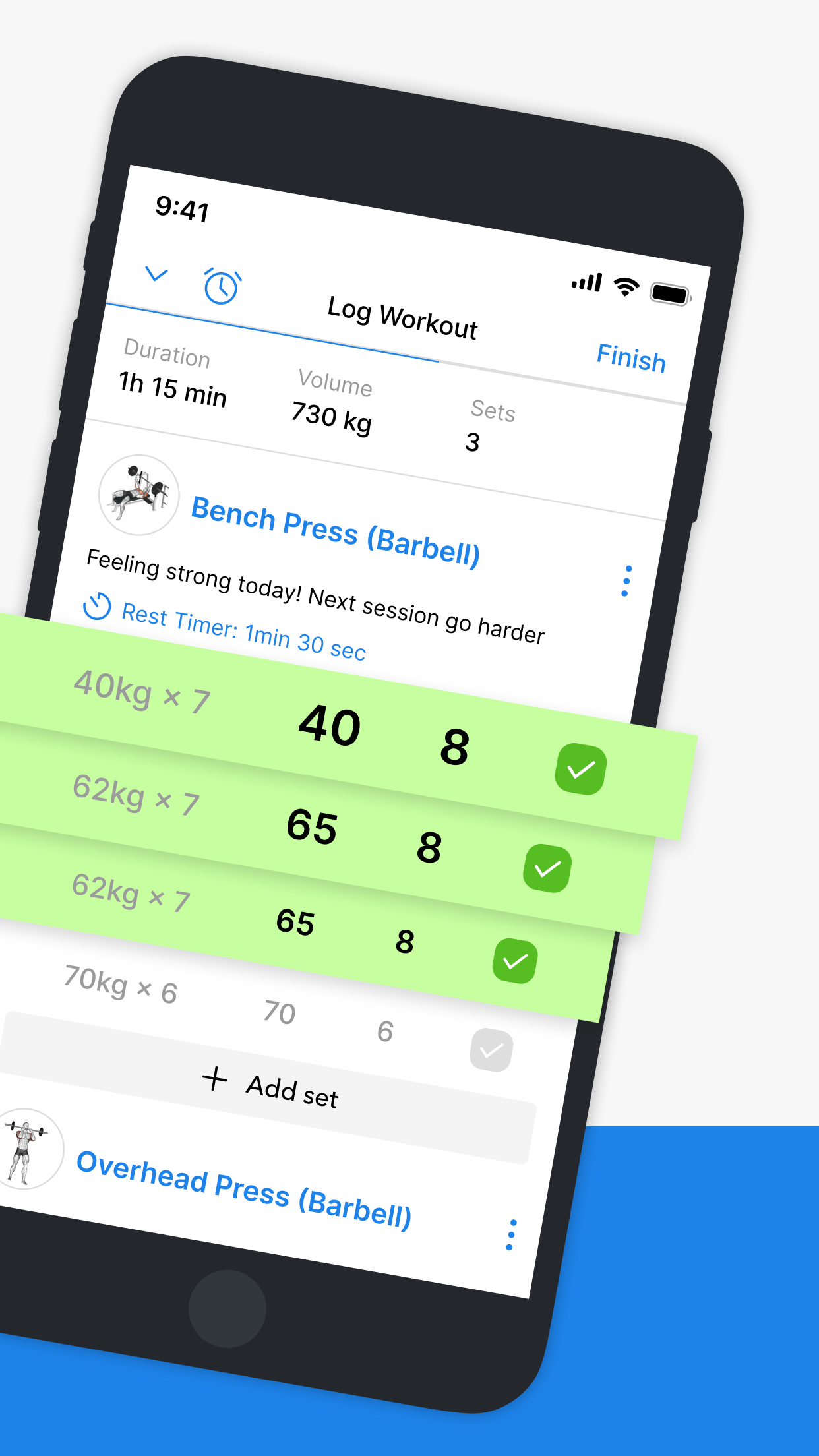 Hevy - Workout Tracker Gym Log screenshot 2