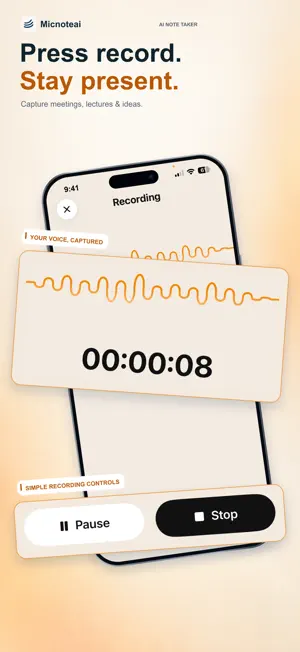 AI Note Taker - Micnoteai screenshot 2