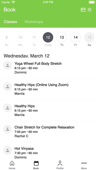 Yoga Room HK Screenshot 2 - AppWisp.com Yoga Room HK Screenshot 2 - AppWisp.com