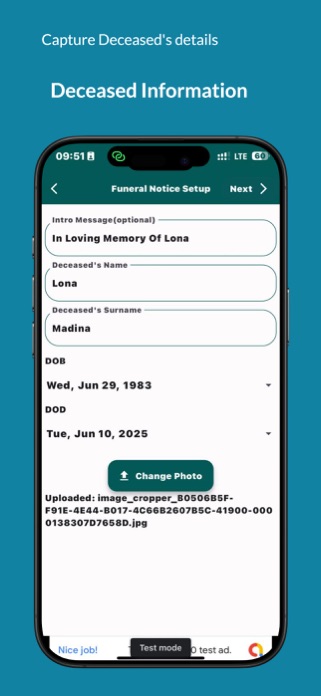 Funeral Notices Screenshot 1 of 6