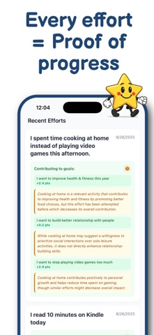 Effortable – AI Goal Tracker Screenshot 6 of 7